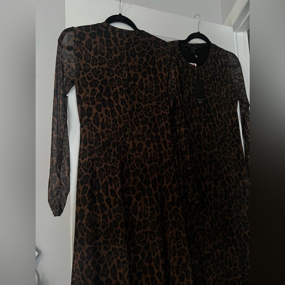 Marshall’s Mesh Leopard Maxi Dress - Picture 6 of 7
